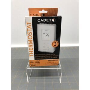 Cadet Tep 362 DW Energy Saving Double Pole Programmable Thermostat 15 AMP New